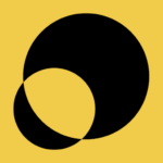 black tex–lock icon against yellow background